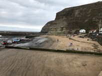 Day out at runswick bay