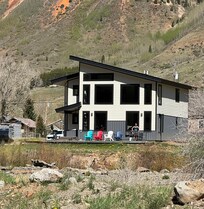 View of the house from Kendall Lodge