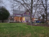 Front of house, straight on