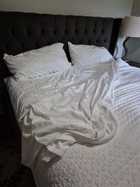 Bed upon arrival