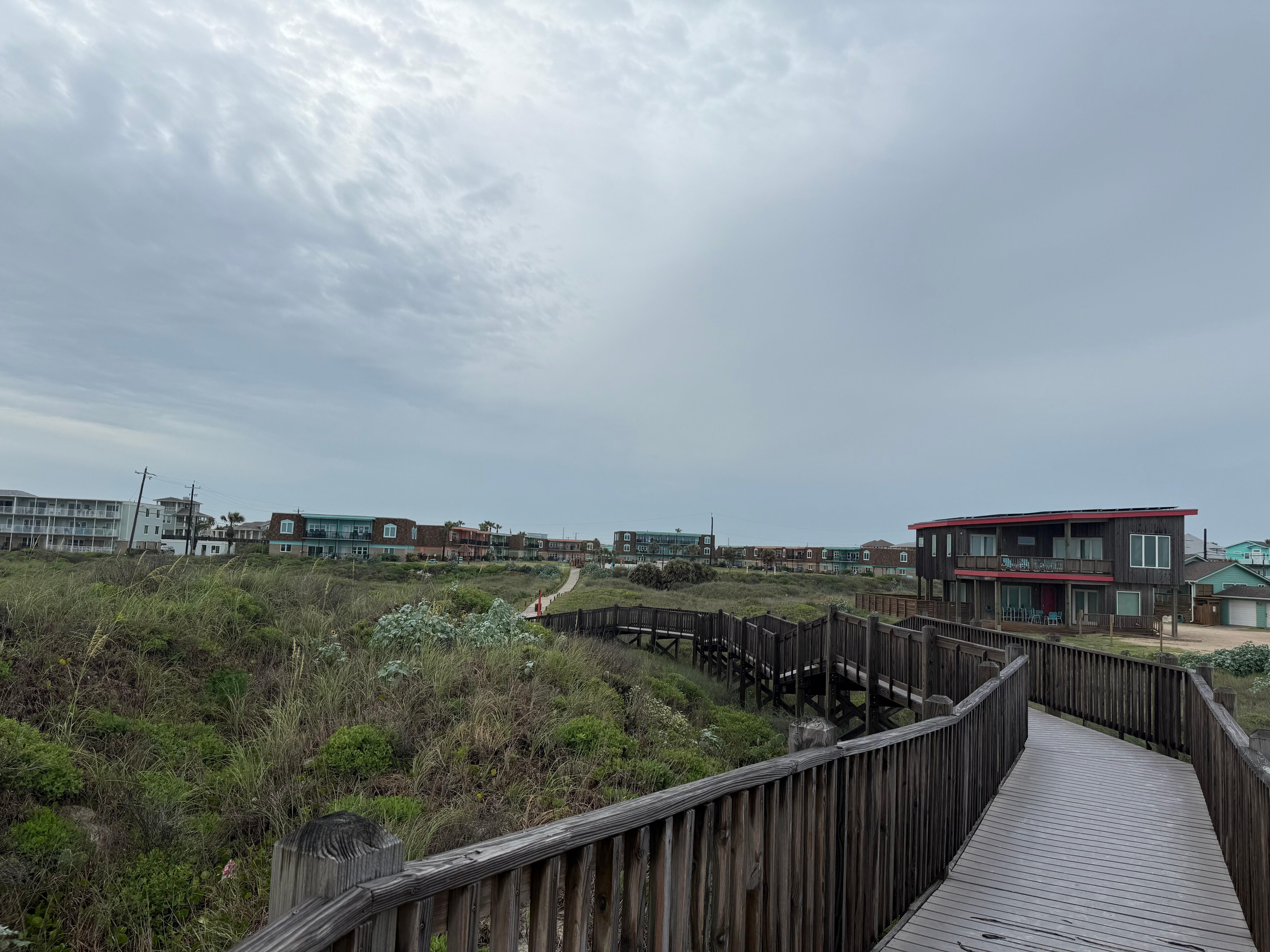 Boardwalk to beach