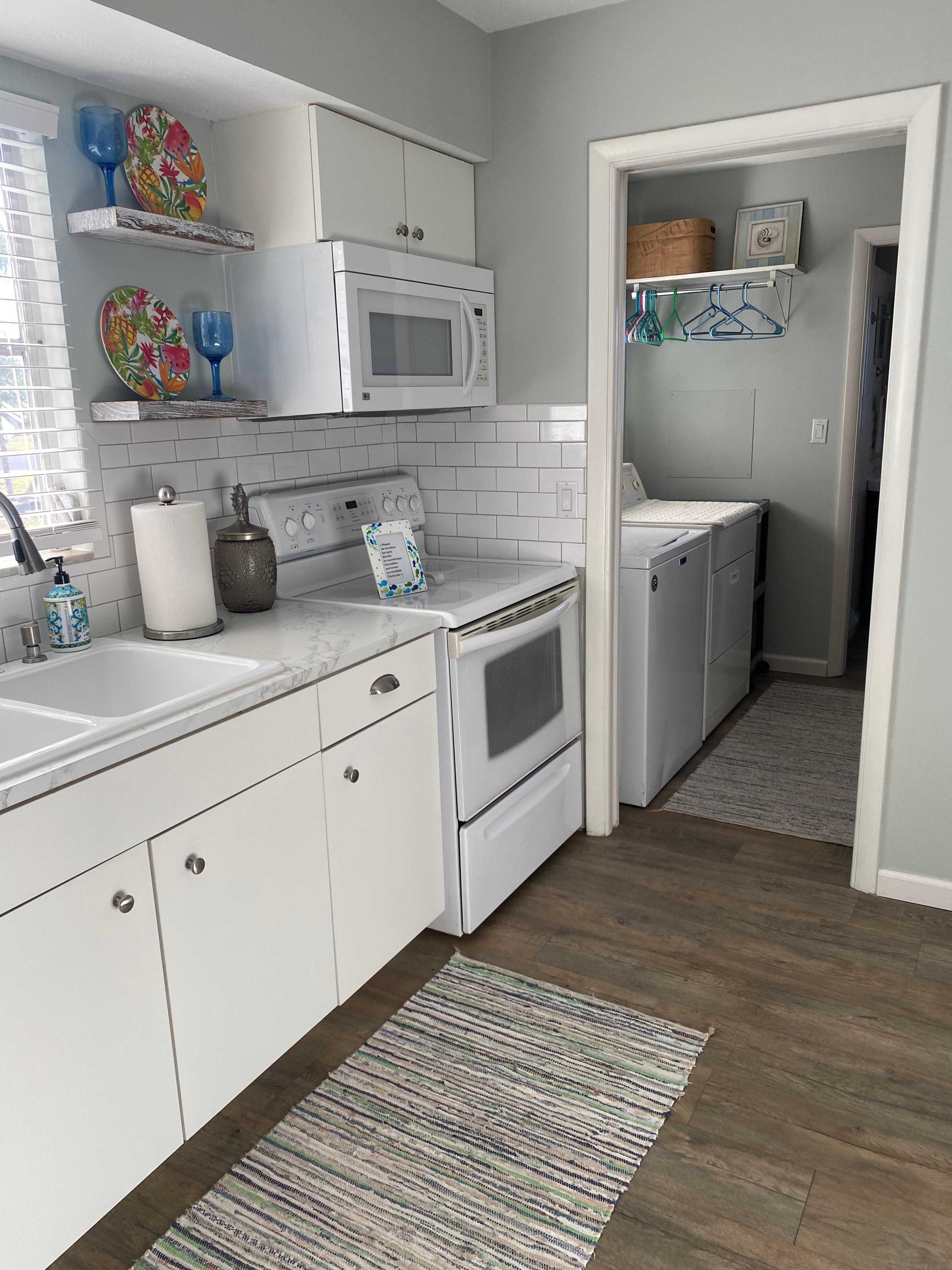 Laundry room & 2nd bathroom 