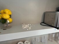 Old popcorn on the shelf