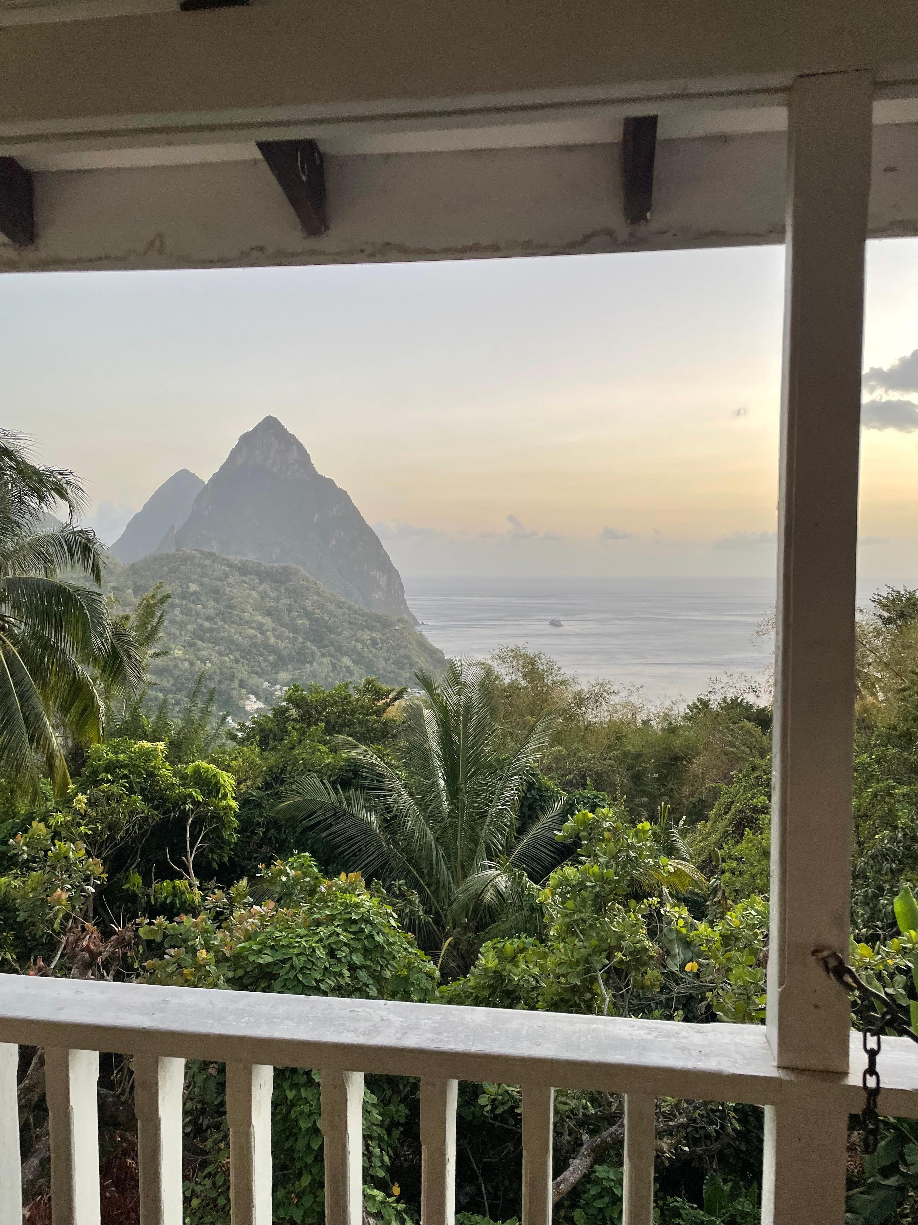 Balcony in Cashew House. 
