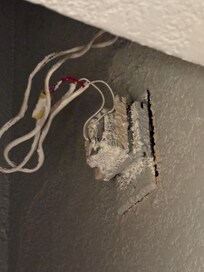 Not sure that this was in the closet, spray from texture