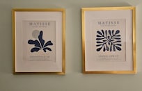 I appreciated the soothing green walls, the dynamic blues of Matisse and the uncluttered elegance of the decor and furniture. Best nest!