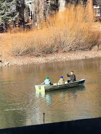 Kids loved the free paddle boat.