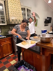 Chef Jorge and Kim always smiling!