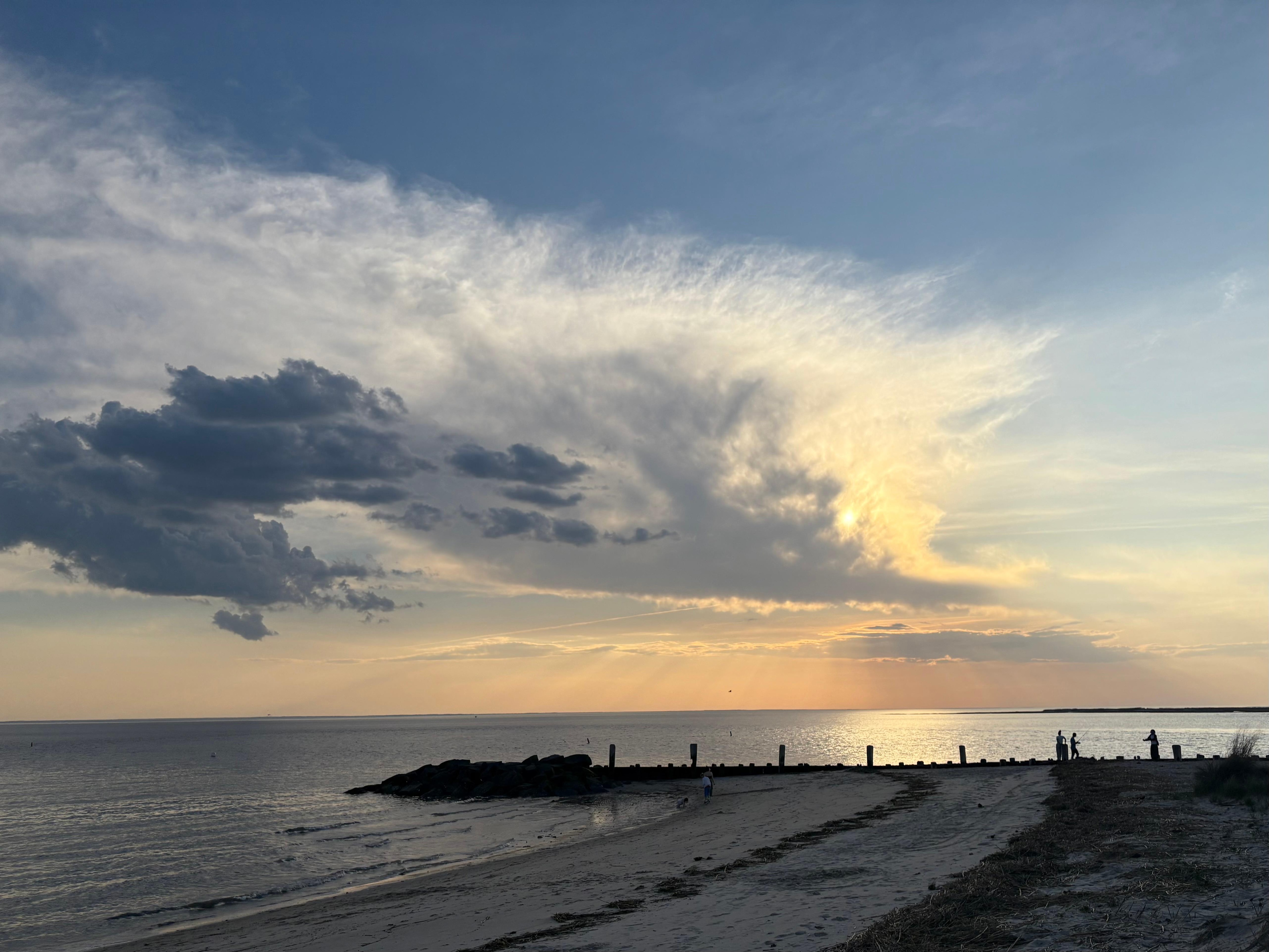 Beautiful sunset.