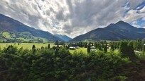 Aussicht vom Balkon
