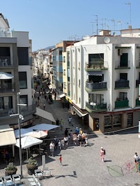 The balcony view one direction….