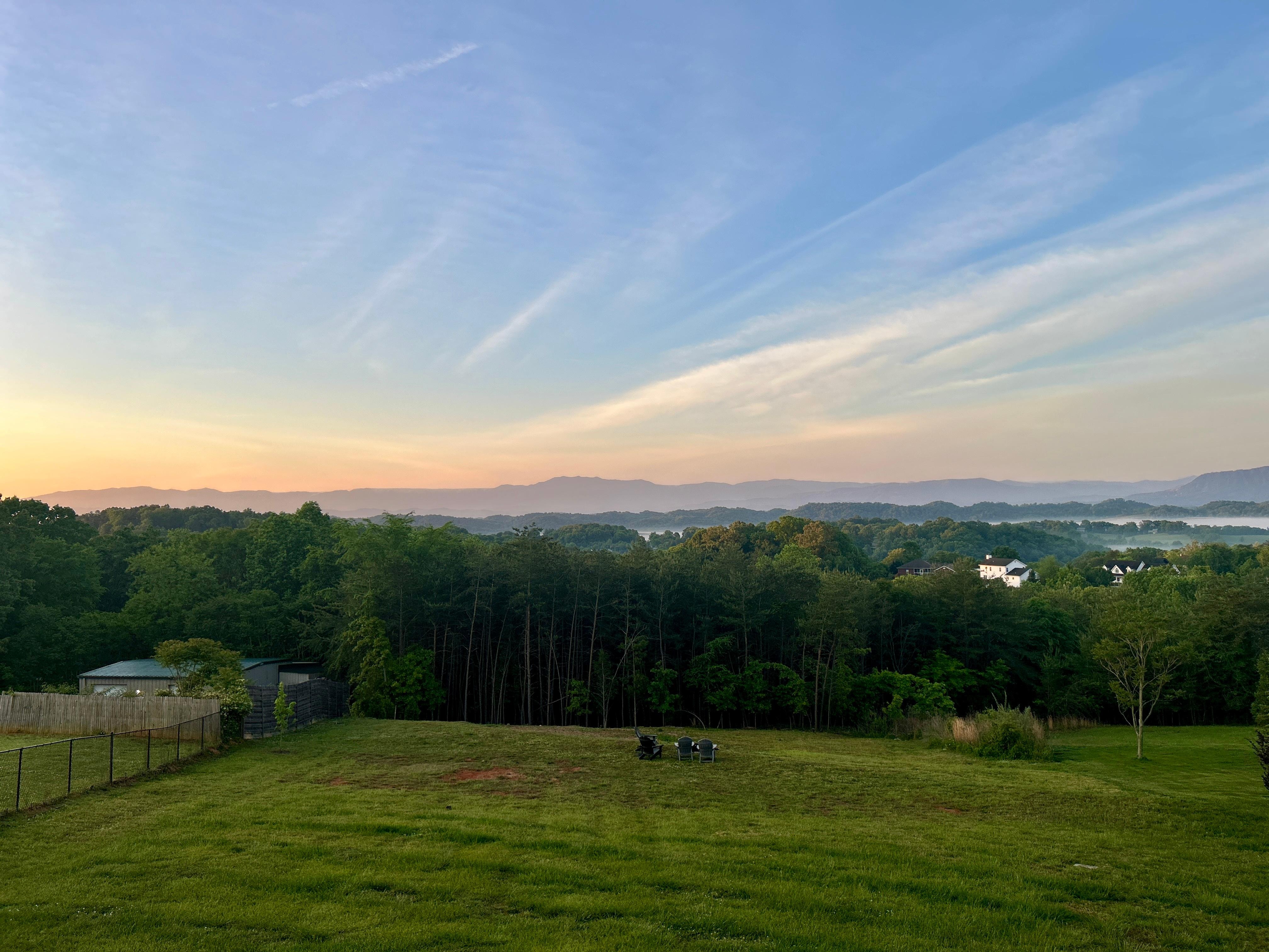 Stunning morning views 