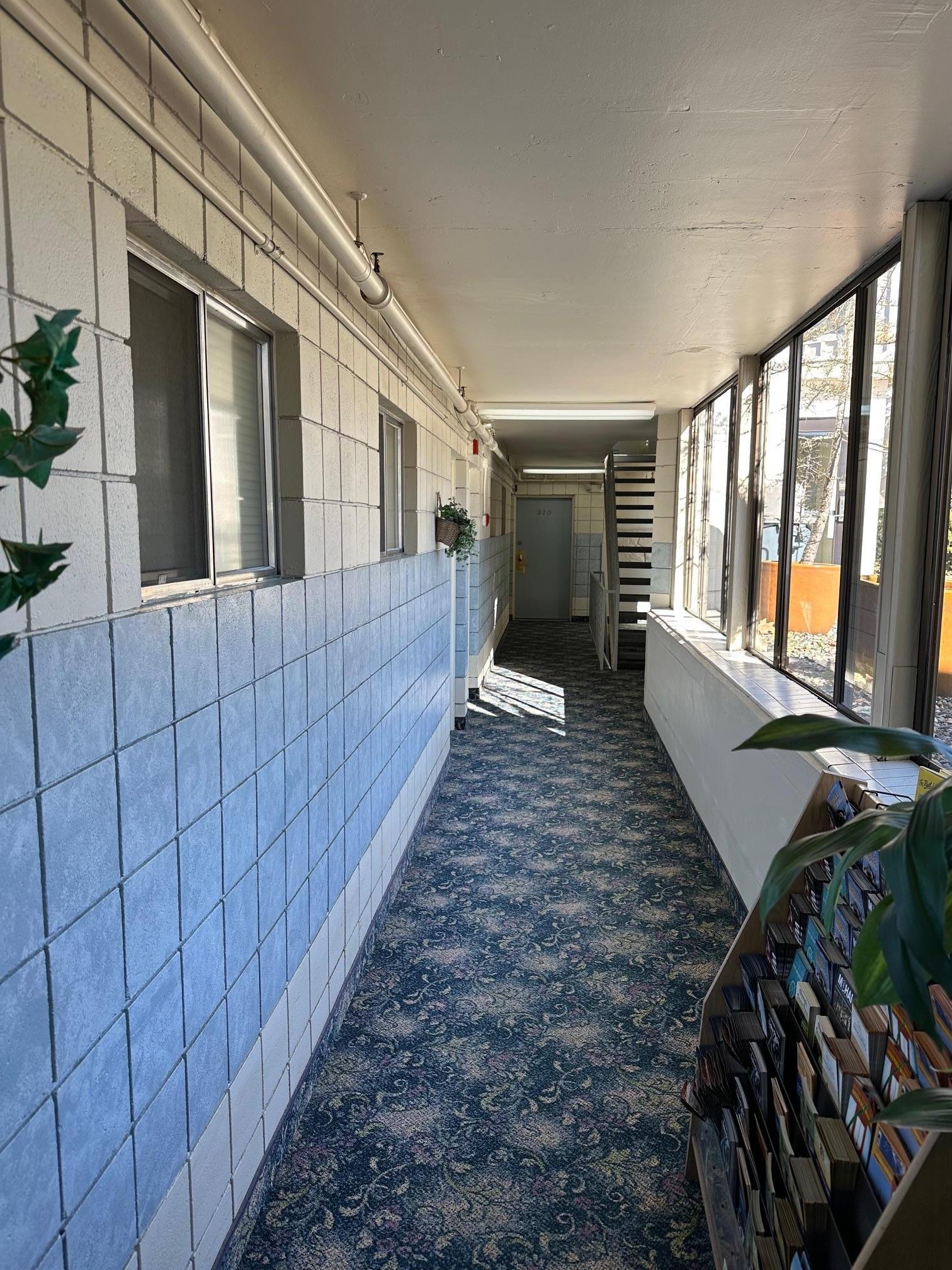 Hallway - time warp!