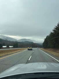 Driving to Elljay to pick up groceries