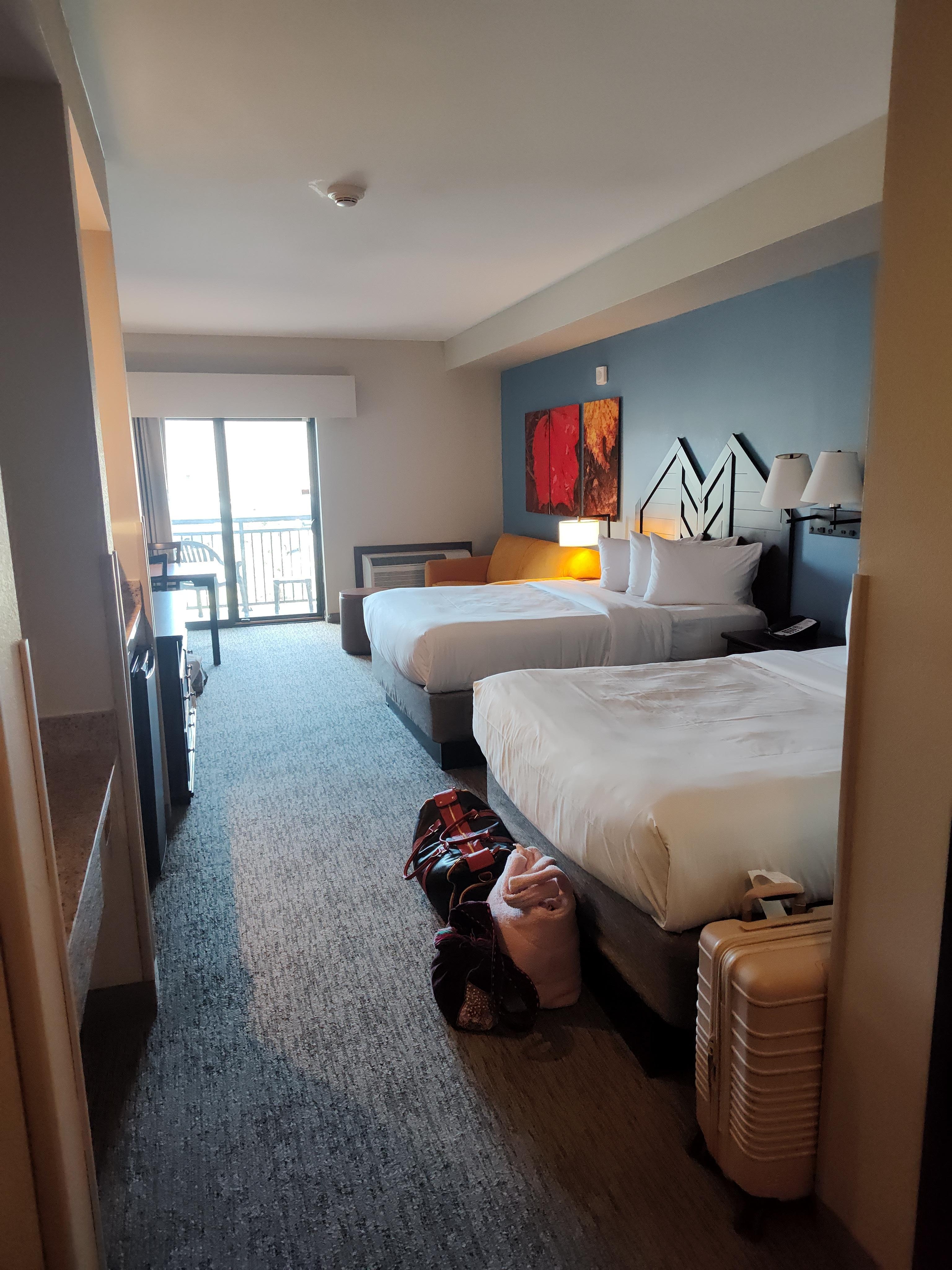 Clean, comfortable beds. But expensive for a nights stay.