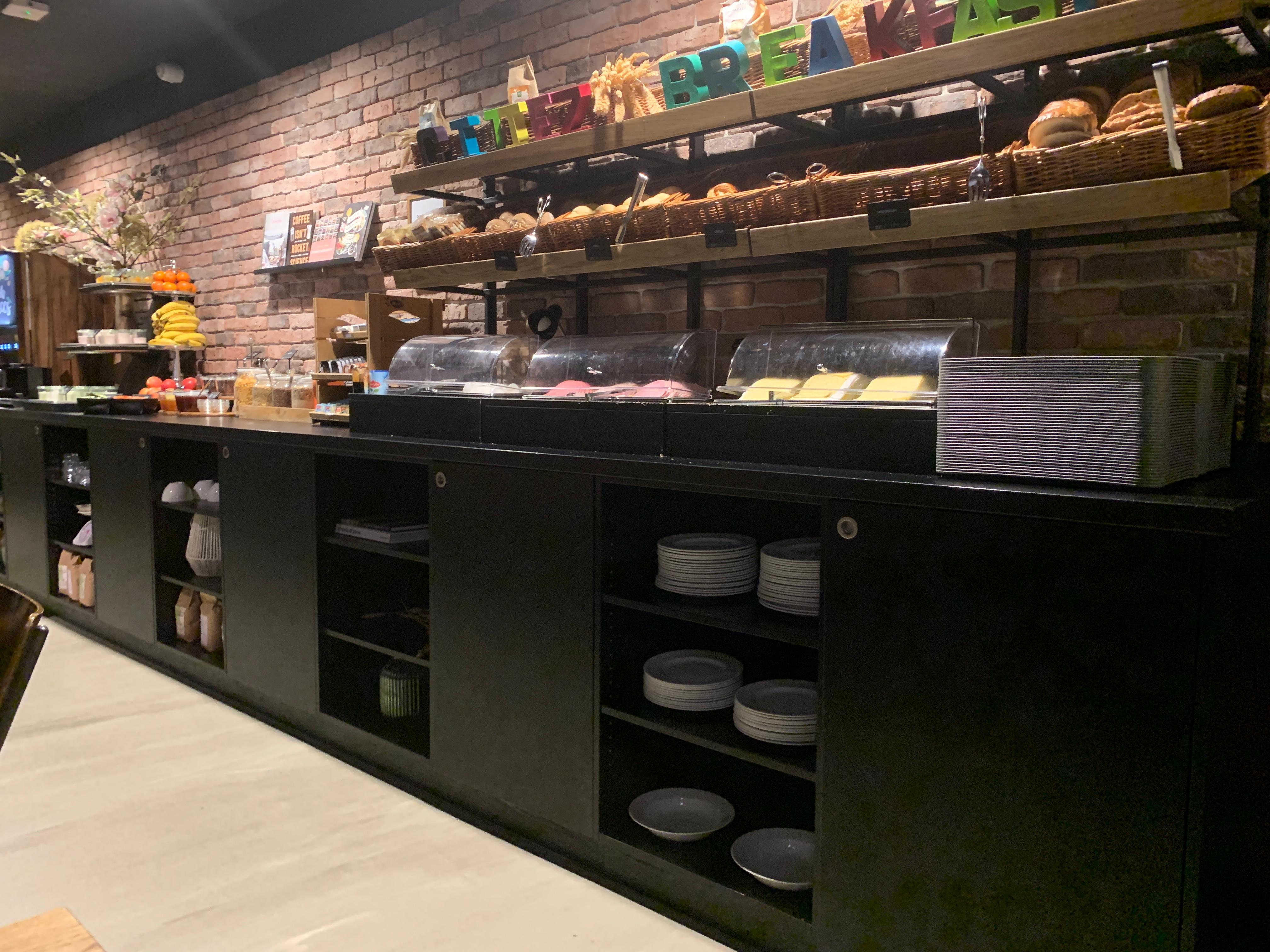 aperçu des produits offerts au déjeuner 