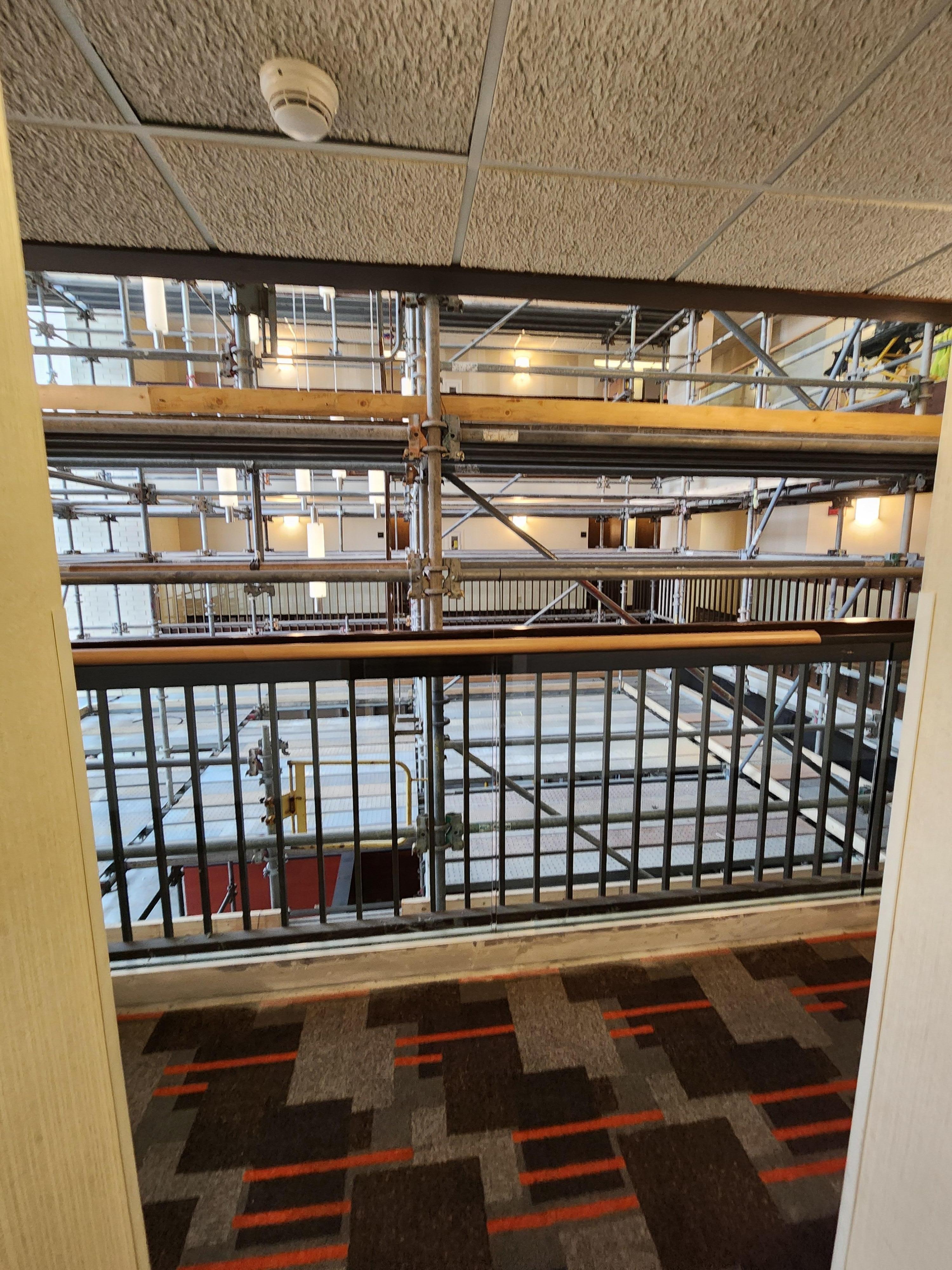 The remodeling going on!@