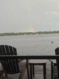 A rainbow to cap off of my last night….