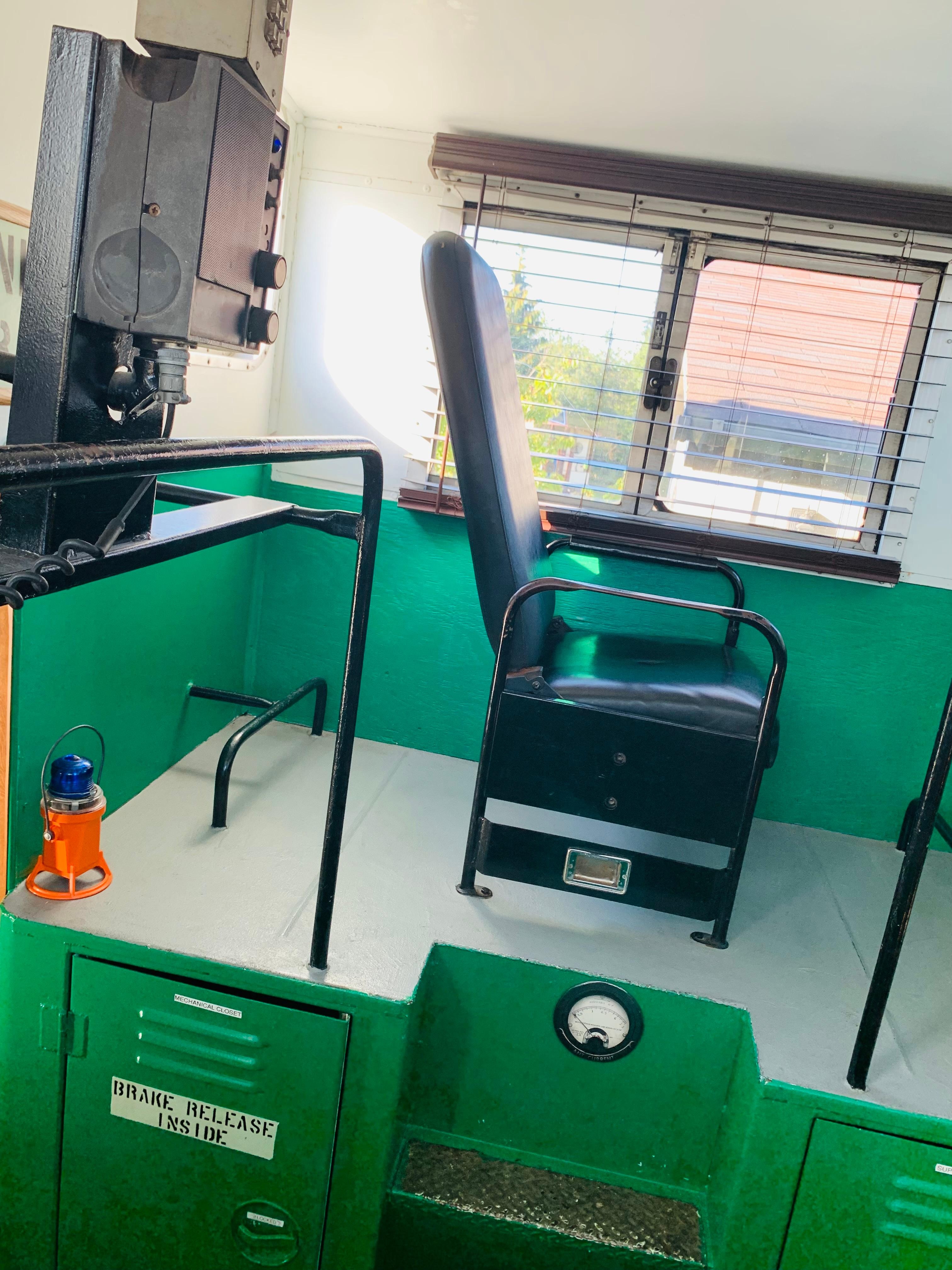 Seating up above was actually comfortable 