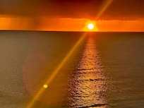 Sunset from balcony