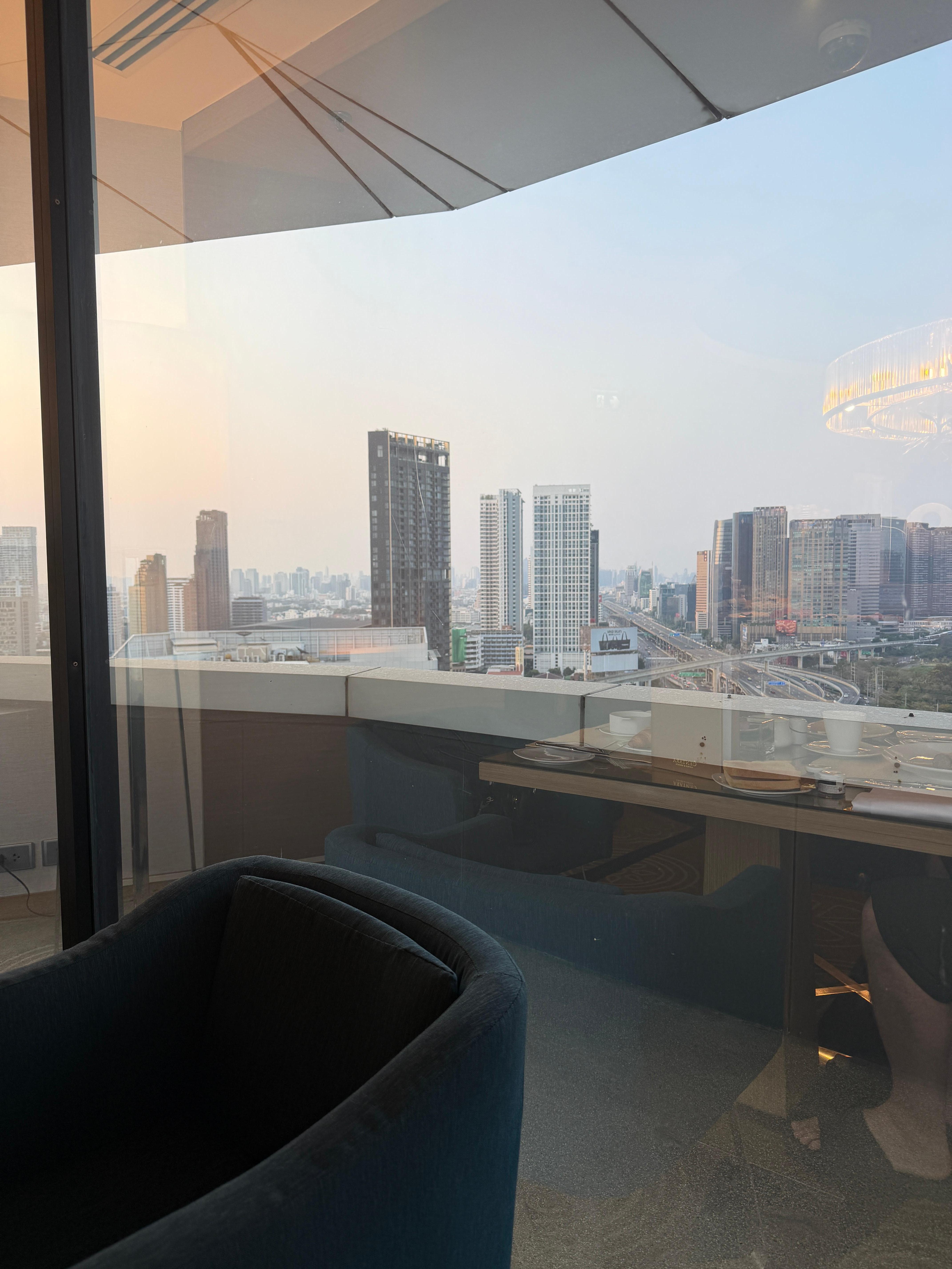 Great views of Bangkok from Club Level