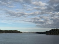 View of the bay off the back deck