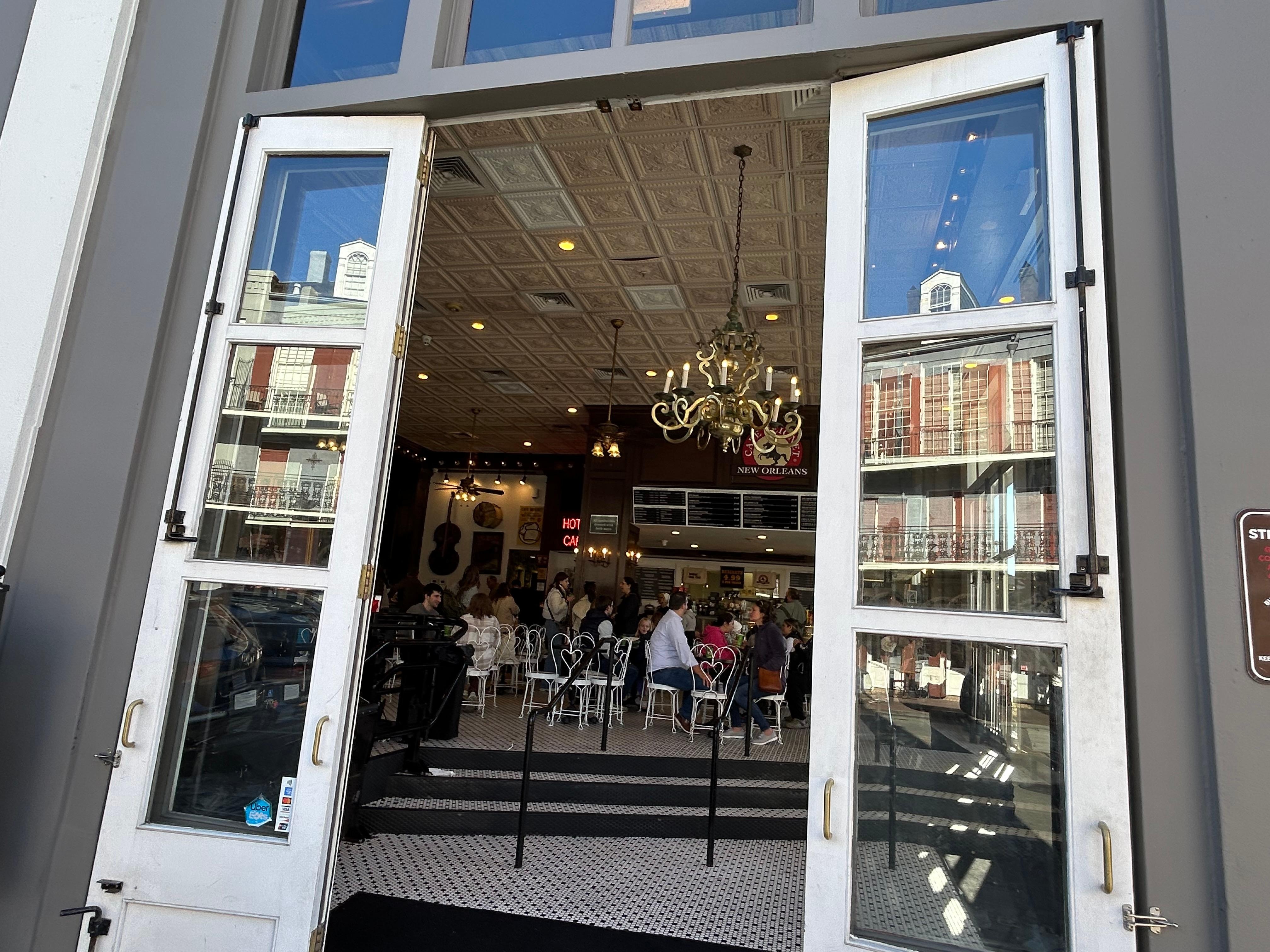 Cafe Beignet-their beignets were scrumptious!