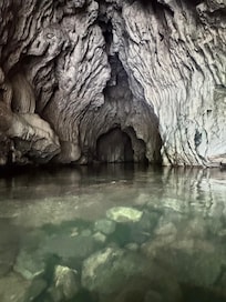 Swimming in the caverns with bats.
Natural Bridges Trailhead, Parrotts Ferry Rd, Vallecito, CA 95251