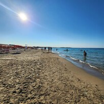 Closet beach, Flower Beach Club, 10 min from property.