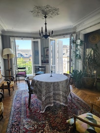 Dining room with view