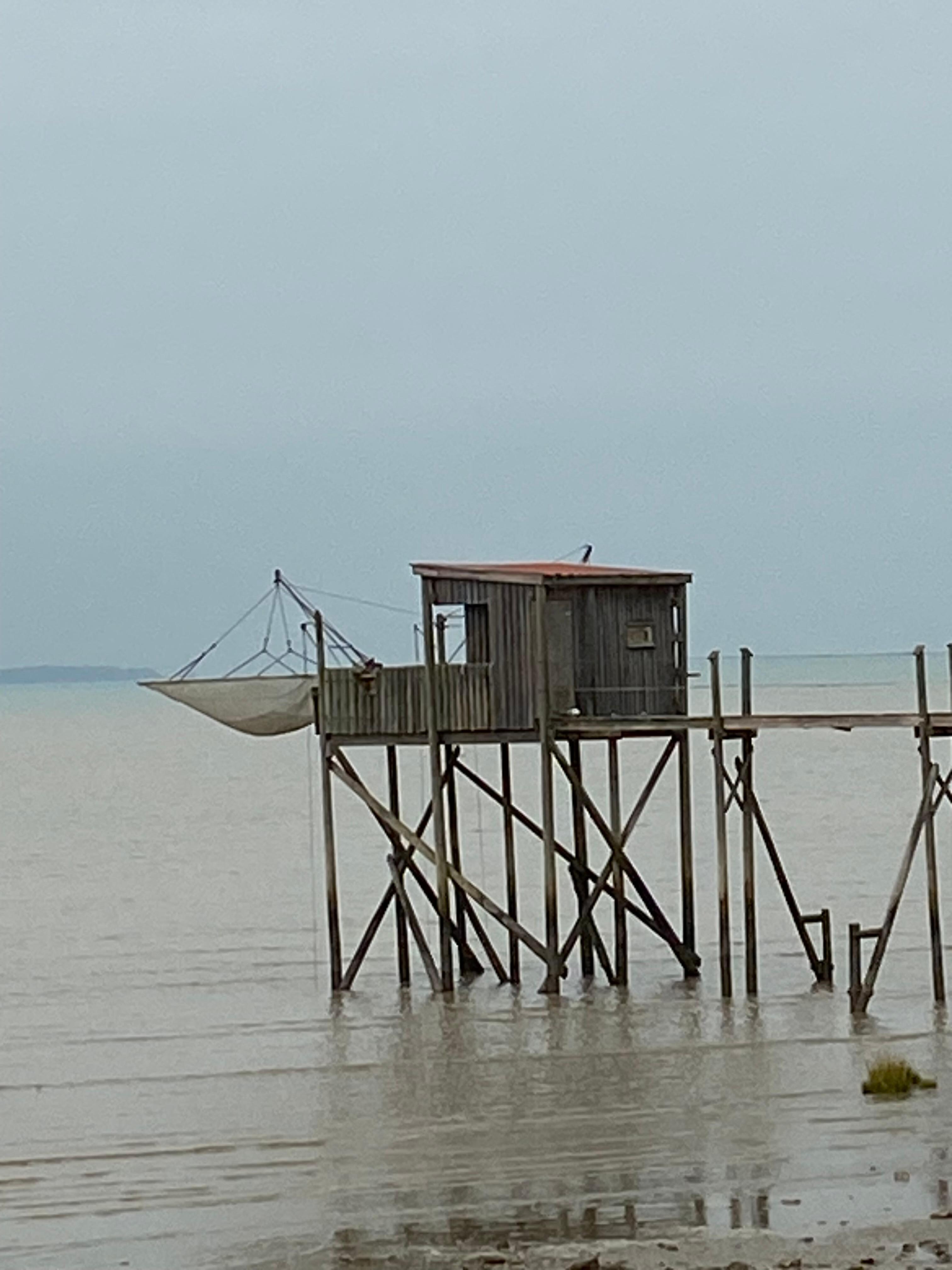 Fishing platforms characteristic of this region