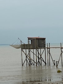 Fishing platforms characteristic of this region