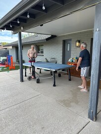Ping pong dad v son!