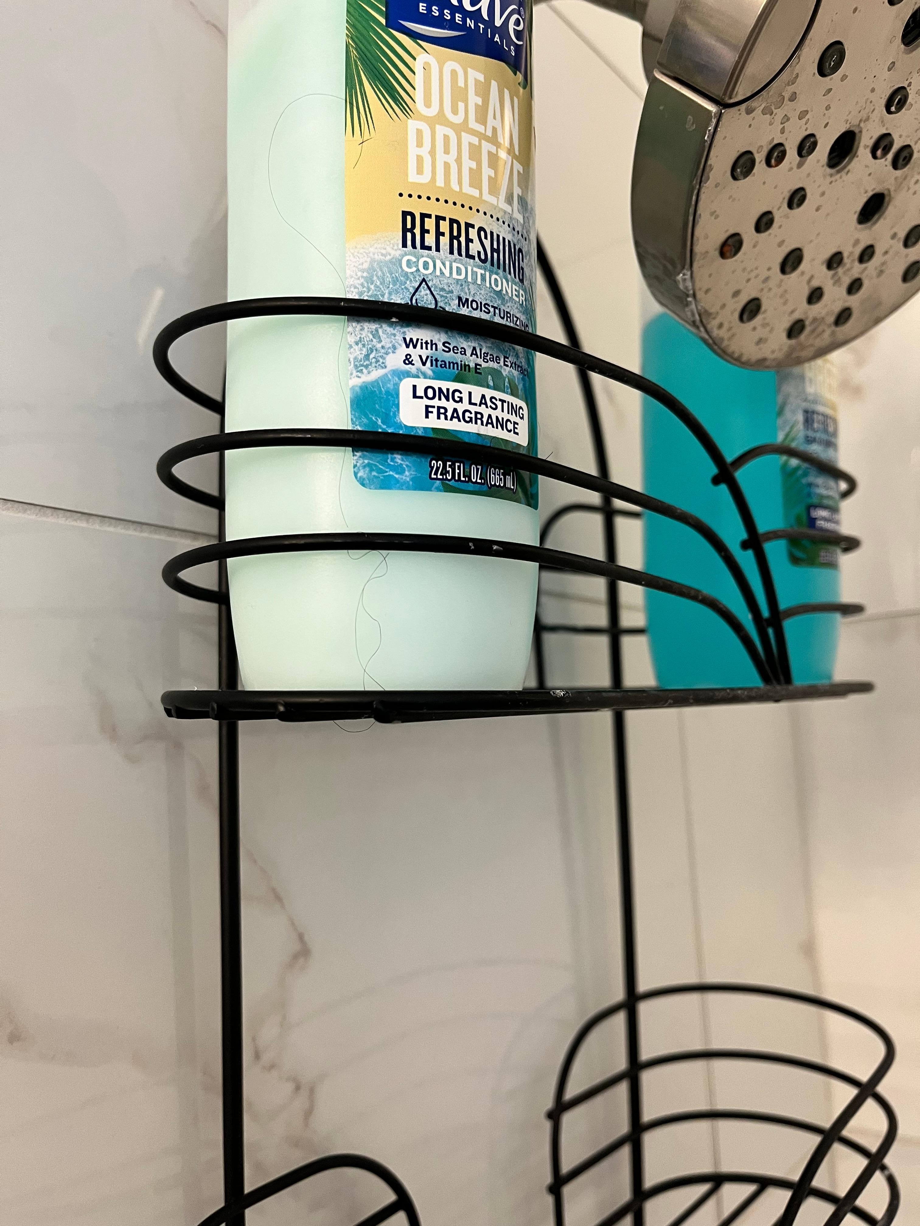 Visible hair in the shower 