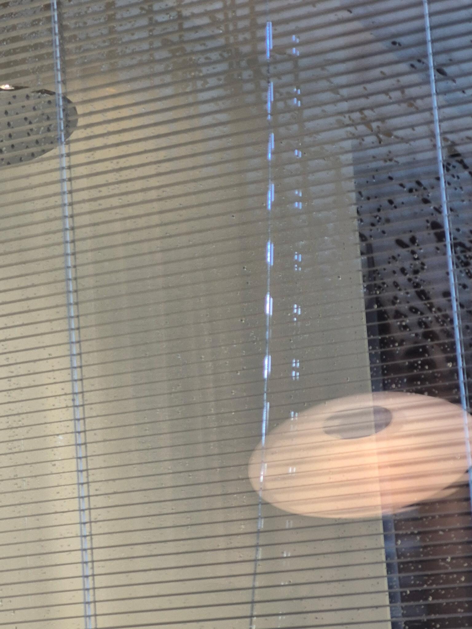 Cracked glass
