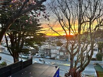 Sunrise from the balcony