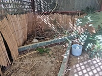 Poor condition of outdoor area