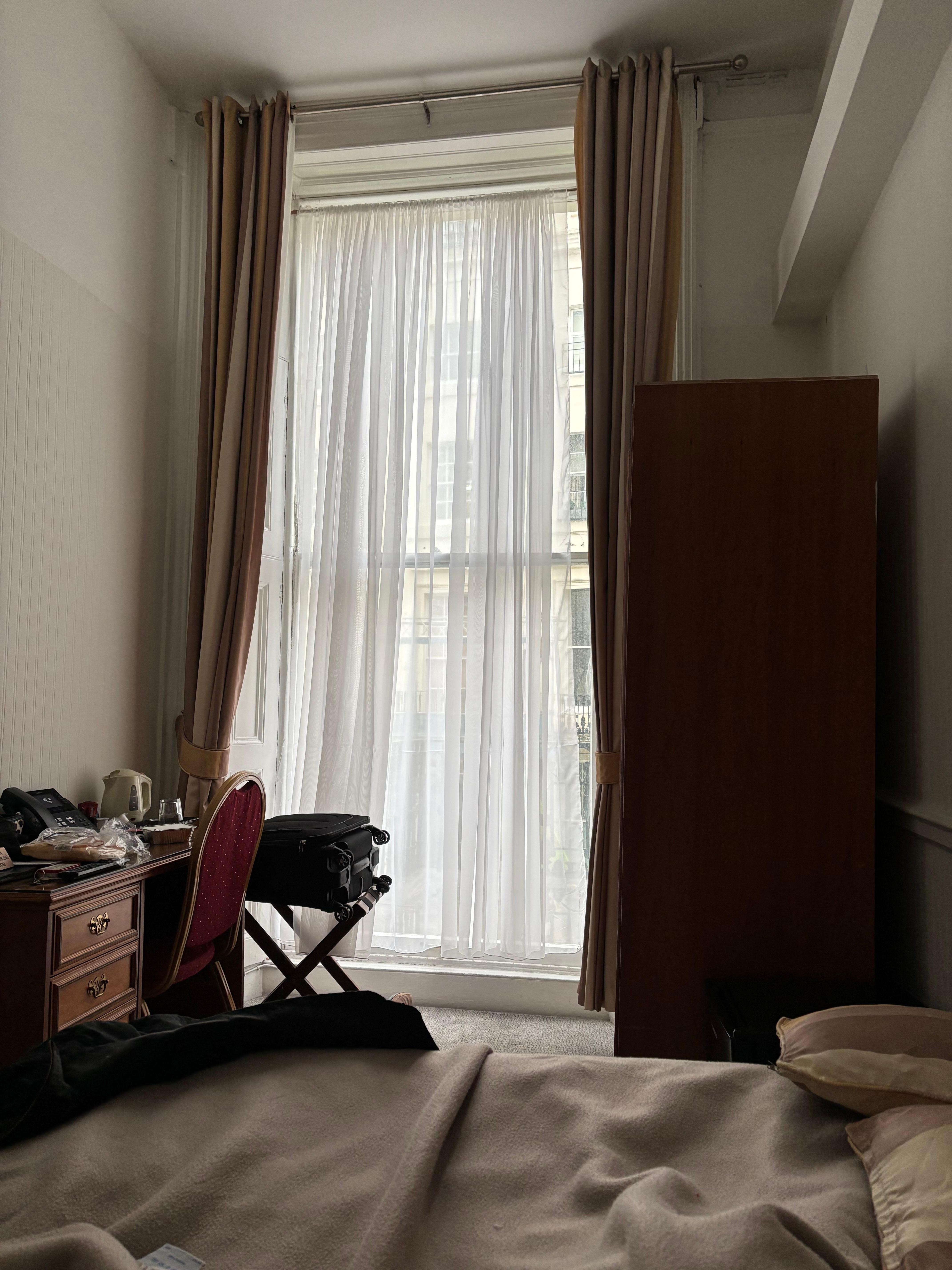 Room 5. Lovely floor to ceiling windows!