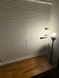 Everything tattered and broken