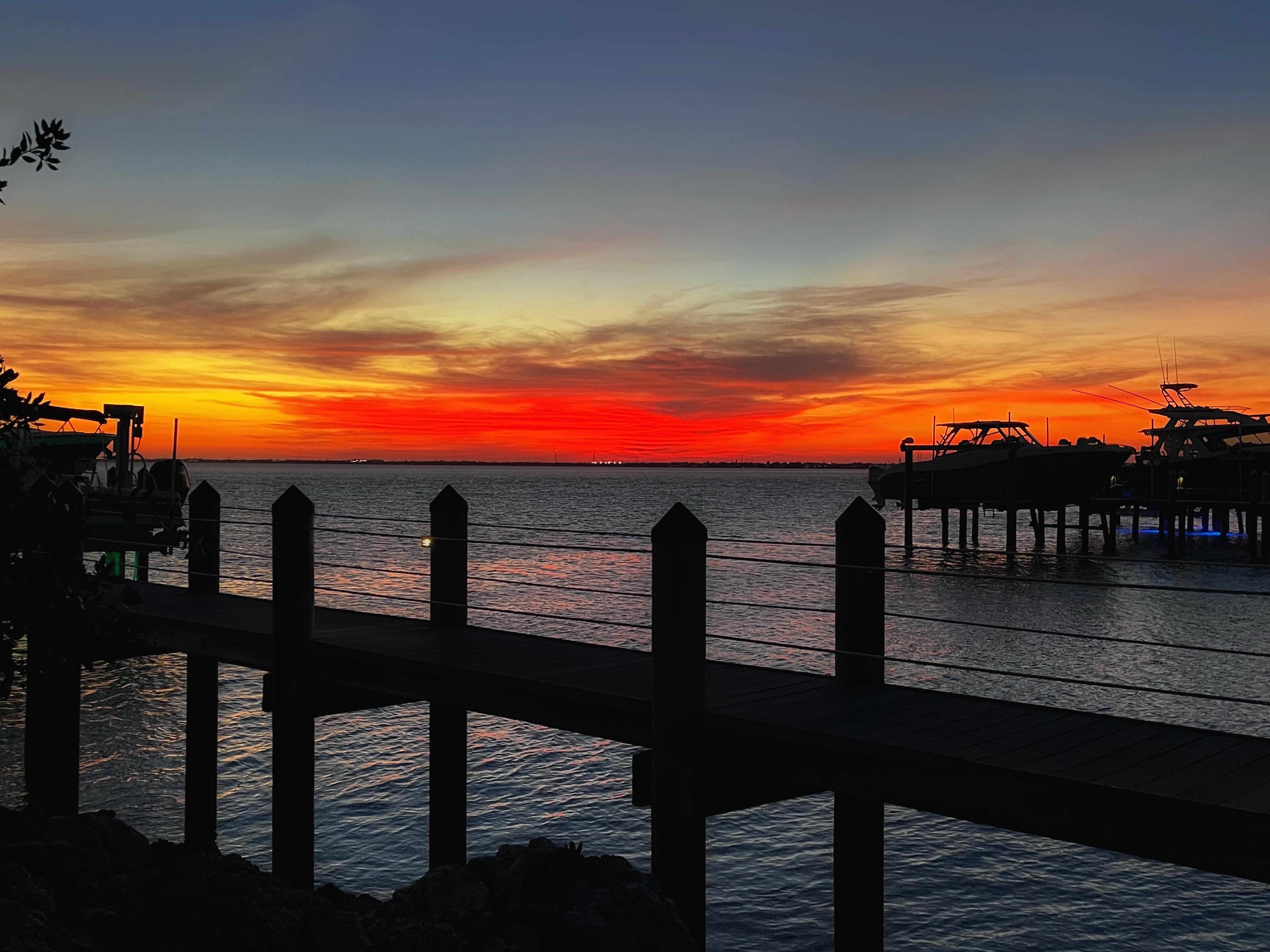 Sunset at Sunset Park.