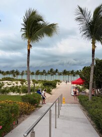 Ok the way to the beach