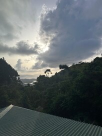 View from loft bedroom