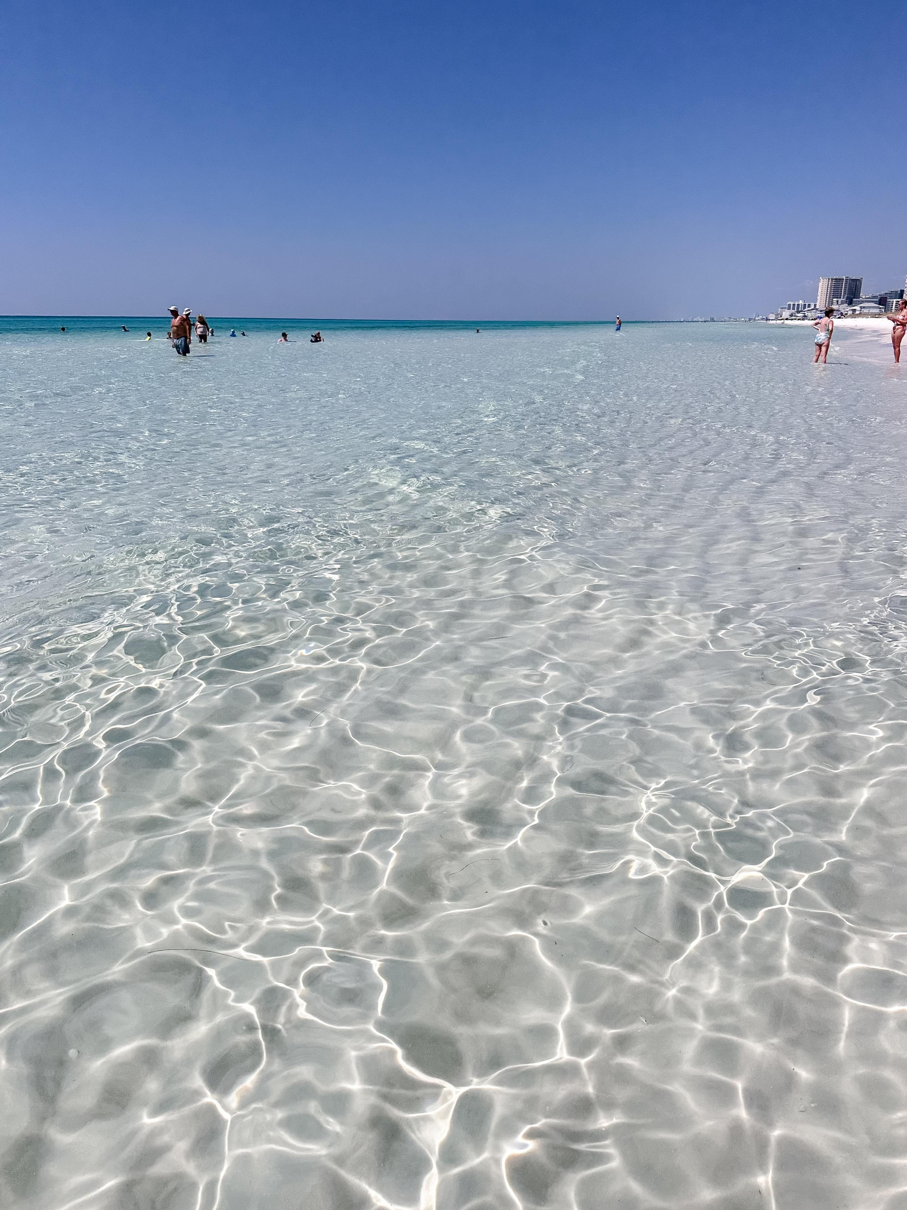 Crystal clear water!