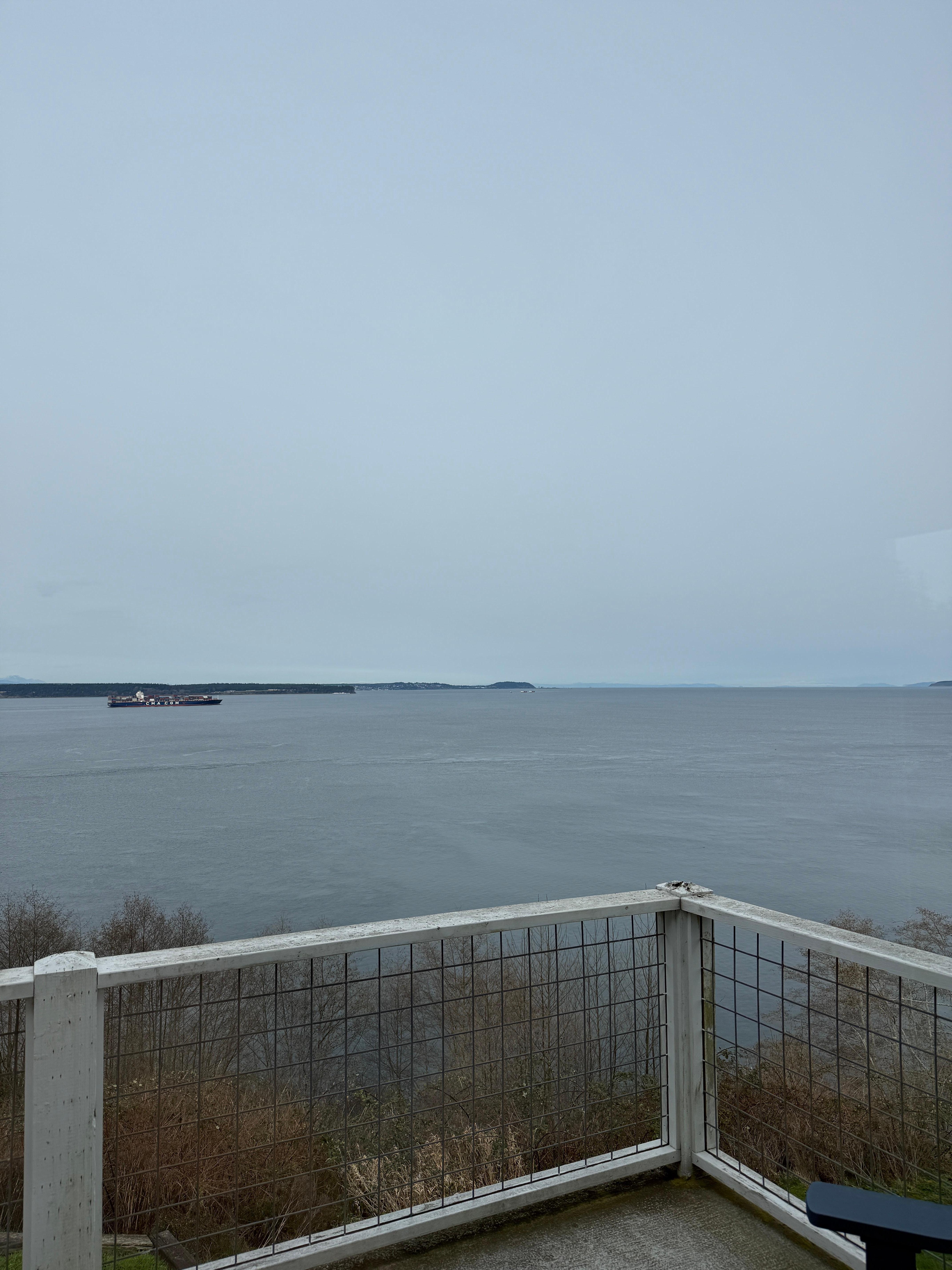 View from upper balcony