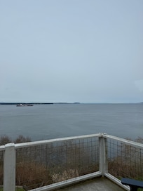 View from upper balcony