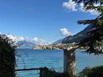 Ausblick direkt vom Freisitz im Garten