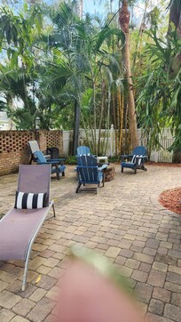 The fire pit