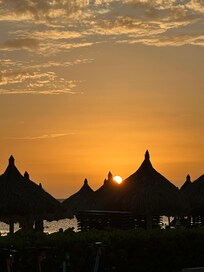 Sunset at the beach
