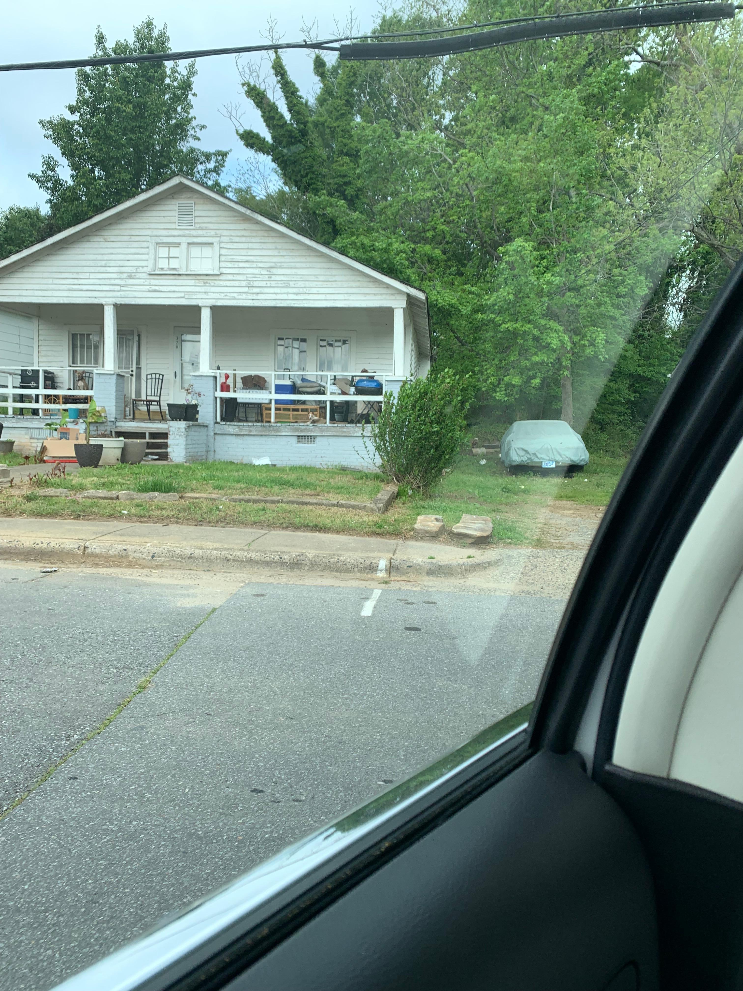 The house across the street.