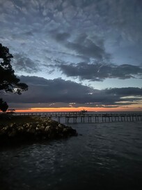 Sunset from the dock